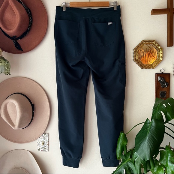 FIGS Zamora Jogger Scrub Pants Blue Women’s SIZE SMALL - Picture 5 of 6